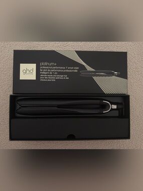 Brand New GHD Platinum+ 1” Smart Flat Iron – Black